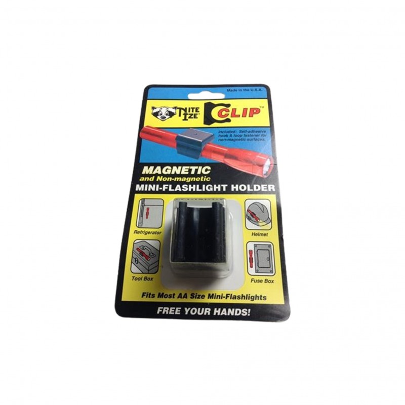 Nite Ize Support Magnetic et Adhésif pour mini Maglite