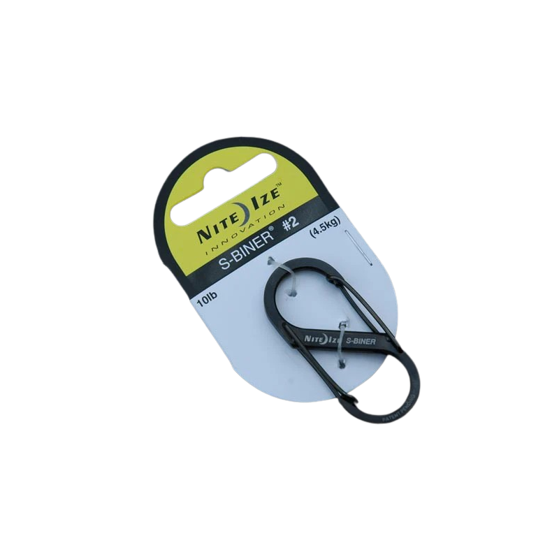 Nite Ize Mousquetons Noir pour objet jusqu'à 4.5 kg
