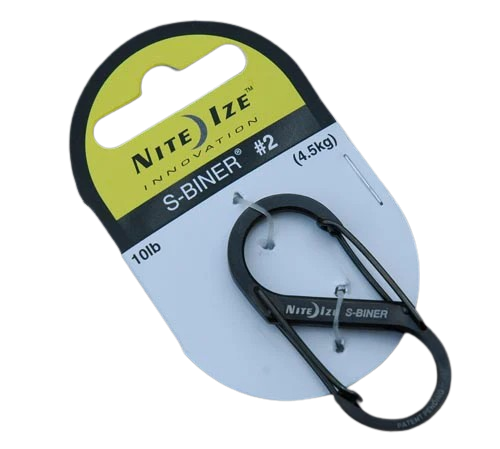 Nite Ize Mousquetons Noir pour objet jusqu'à 4.5 kg