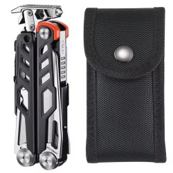 DiaCamping - Pince EDC multifonction Noire avec Etui en nylon - Image 2