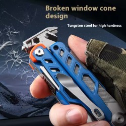 DiaCamping - Pince EDC multifonction Bleue avec Etui en nylon - Image 5