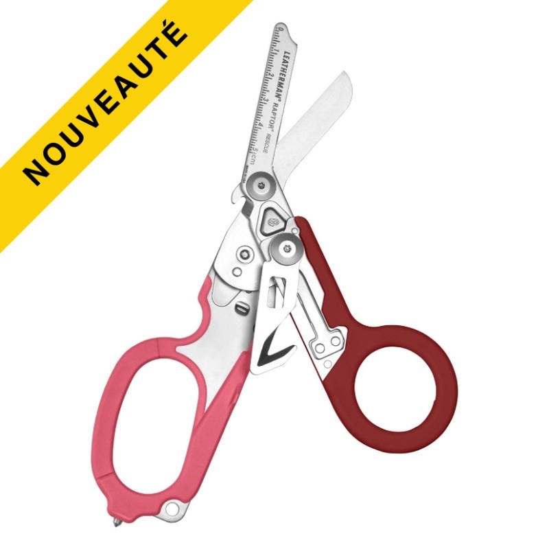 Leatherman Outil Multifonctions Raptor Rescue - Coloris Rasperry Rose